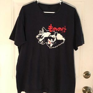 Princess Mononoke Studio Ghibli Ript Cotton Shirt